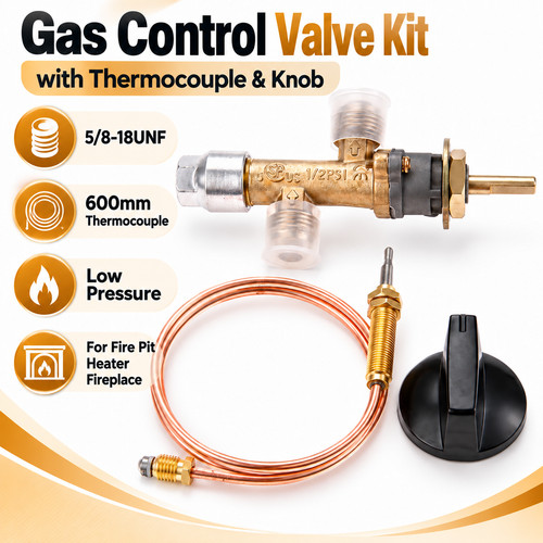 Valvola controllo gas manopola