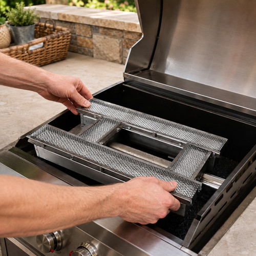 Bruciatore gas per barbecue - bruciatore, a